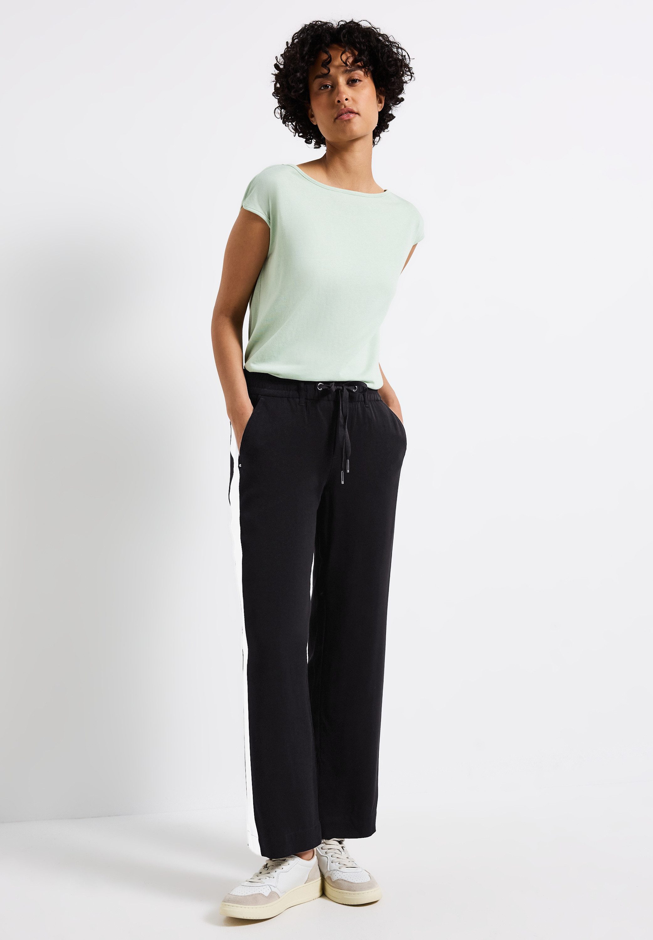 STREET ONE Jogger Pants Middle Waist