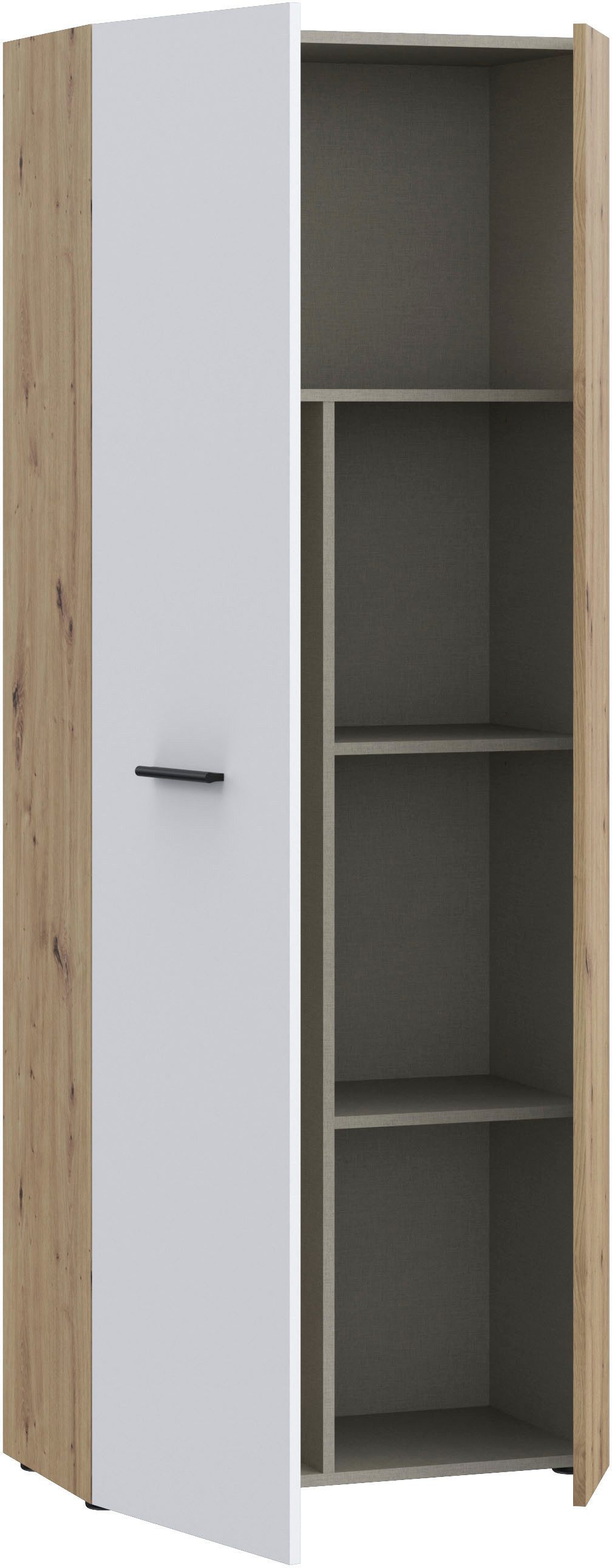 FORTE Mehrzweckschrank NET306 Mehrzweckschrank, inklusive Einlegböden, verschiedene Dekore – Bild 3 von 5