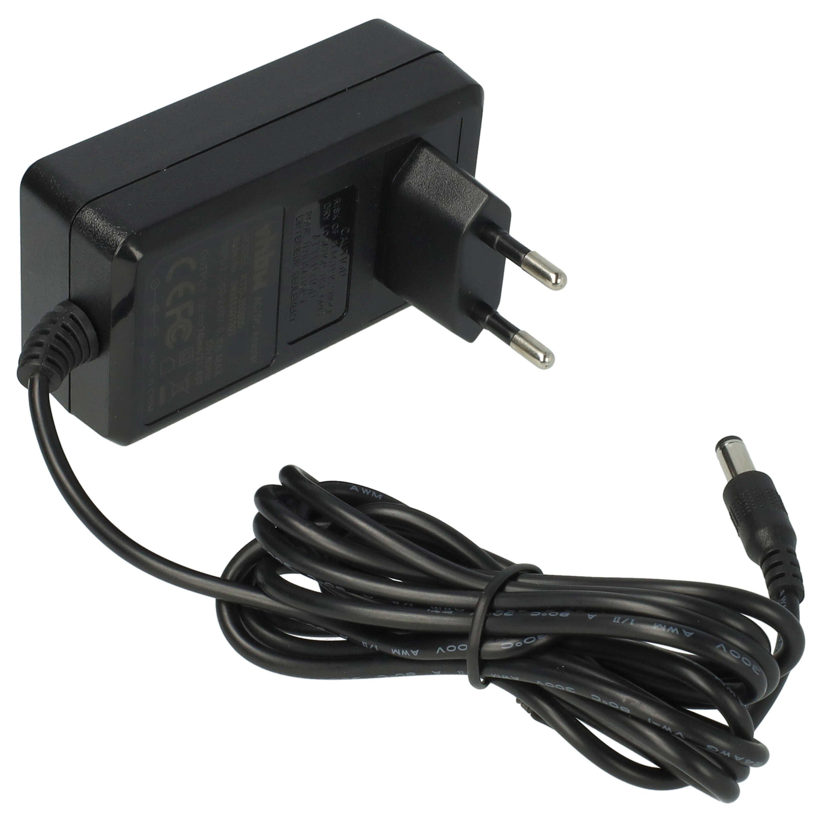 vhbw passend für Rowenta X-Force Flex RH967, RH9638WO, RH9639WO, 8.60, RH96 Schnelllade-Gerät (1-tlg., Hochwertiges Ladekabel zum sicheren, komfortablen Auflade – Bild 3 von 5