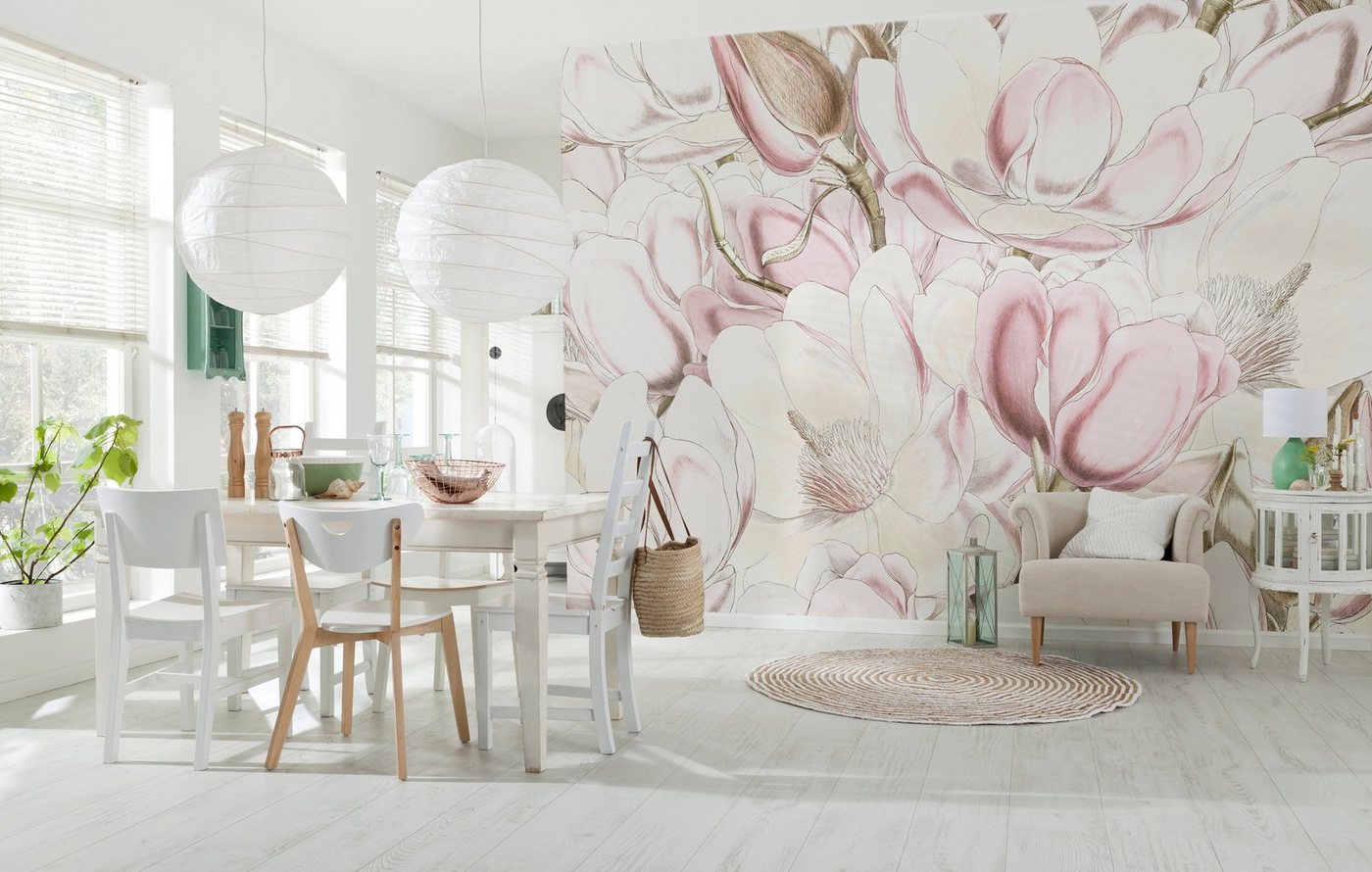 Komar Fototapete »Petals«, glatt, bedruckt, floral, realistisch-HomeTrends