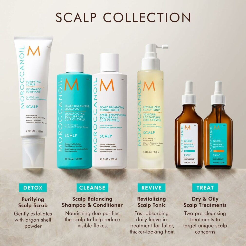 moroccanoil Kopfhaut-Pflegelotion SCALP revitalisierendes Kopfhaut-Tonikum 100 ml