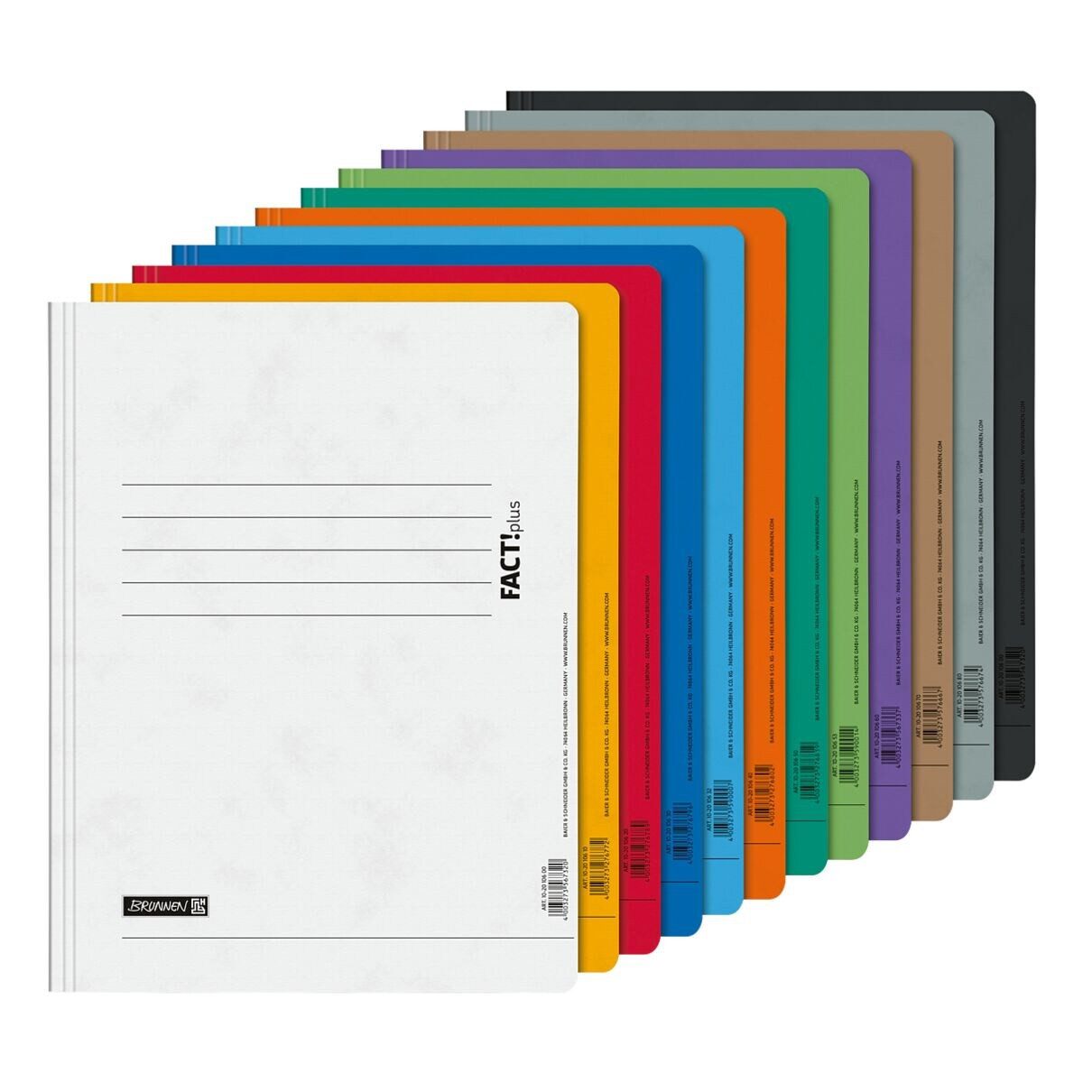 Bisley Light Hefter FACT!plus, Schnellhefter Karton 375 g/m², A4