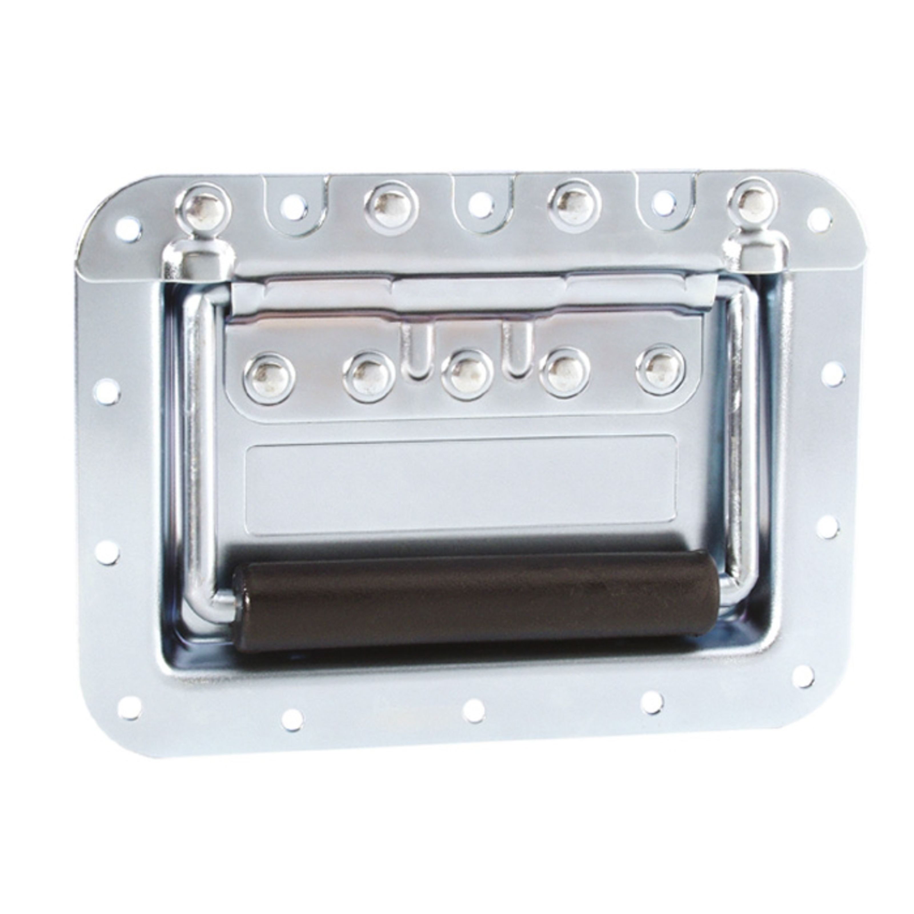 Adam Hall Griff (Fittings, Griffe), 34085 Klappgriff groß gefedert in Einbauschale - Griff