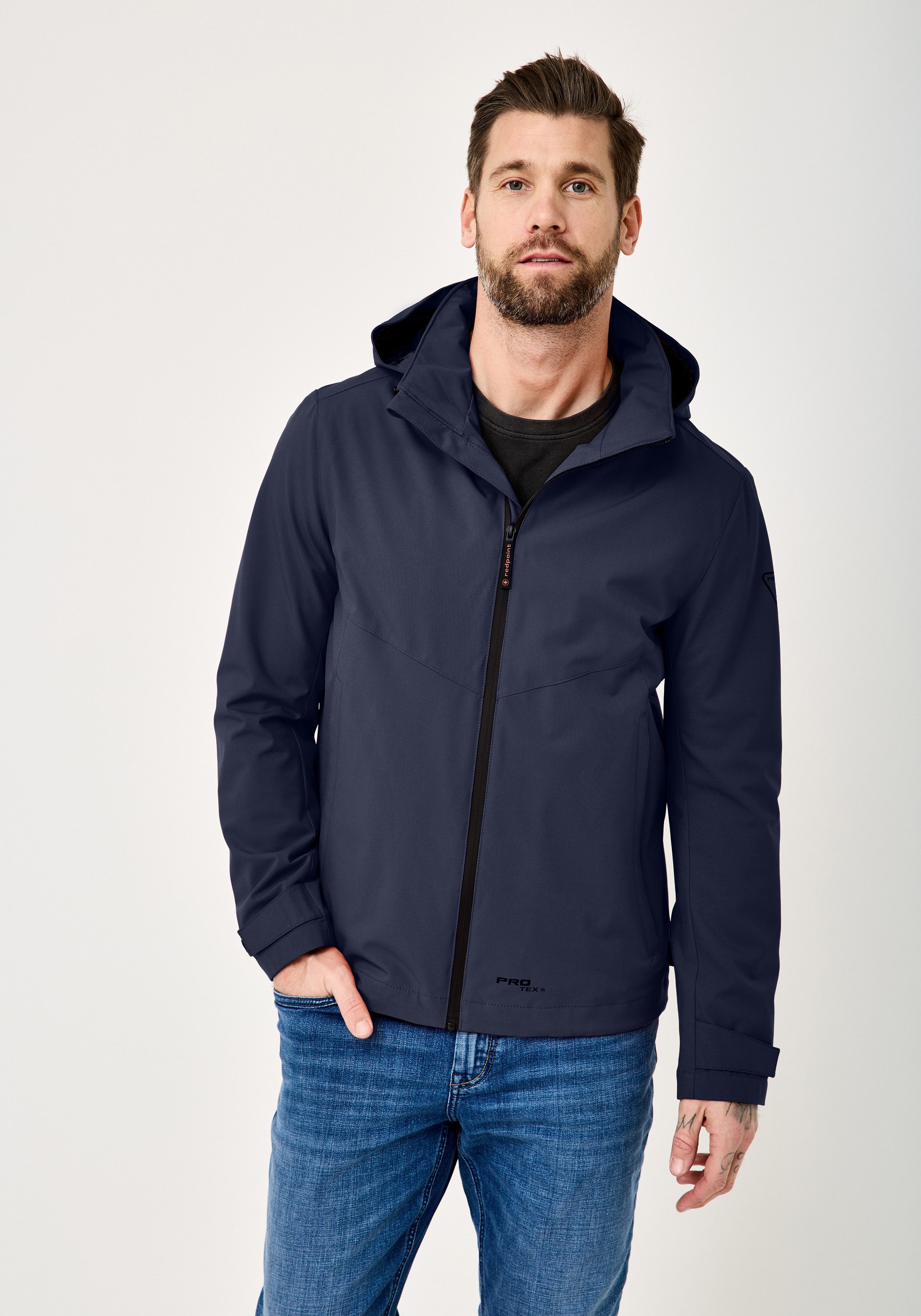 Redpoint Funktionsjacke LEN 4.0 Wasserdichte Outdoorjacke mit Stretch