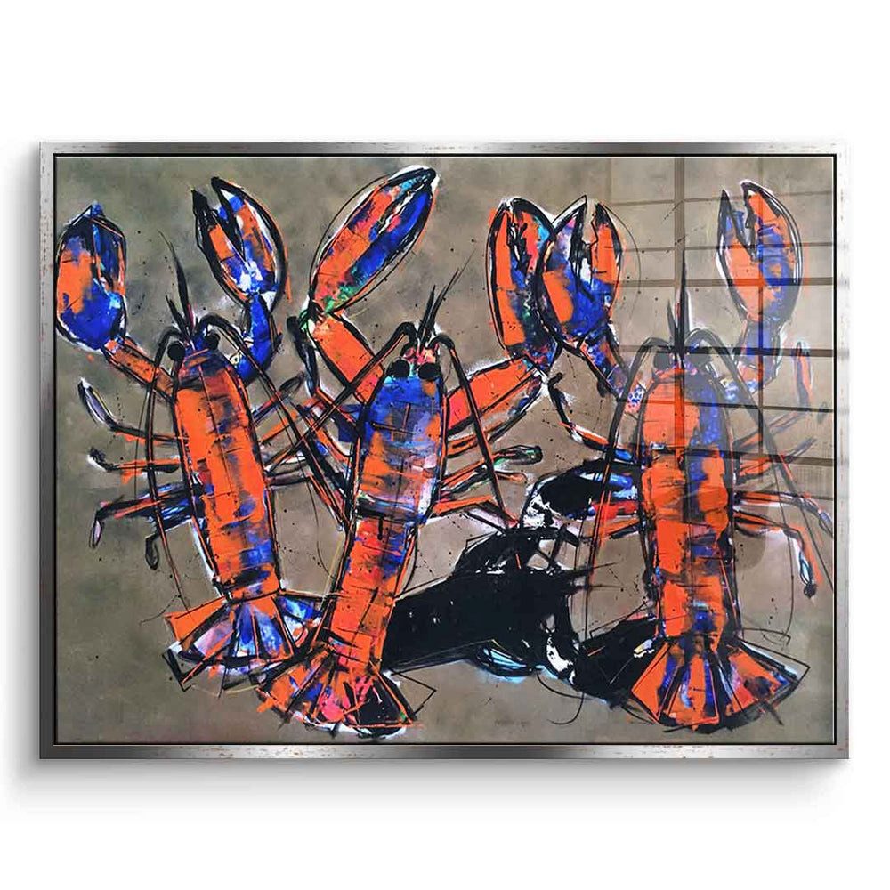 Acrylglasbild Lobster - Acrylglas