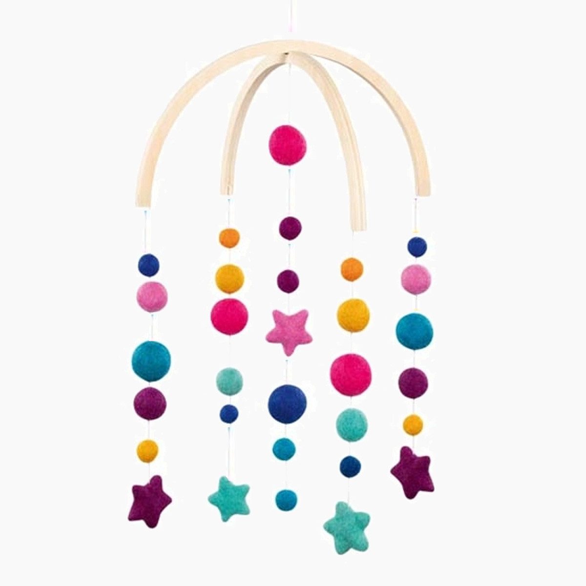 goki Mobile Mobile Sternentanz, (packung, 1-tlg., set), Magische Farben für süße Träume