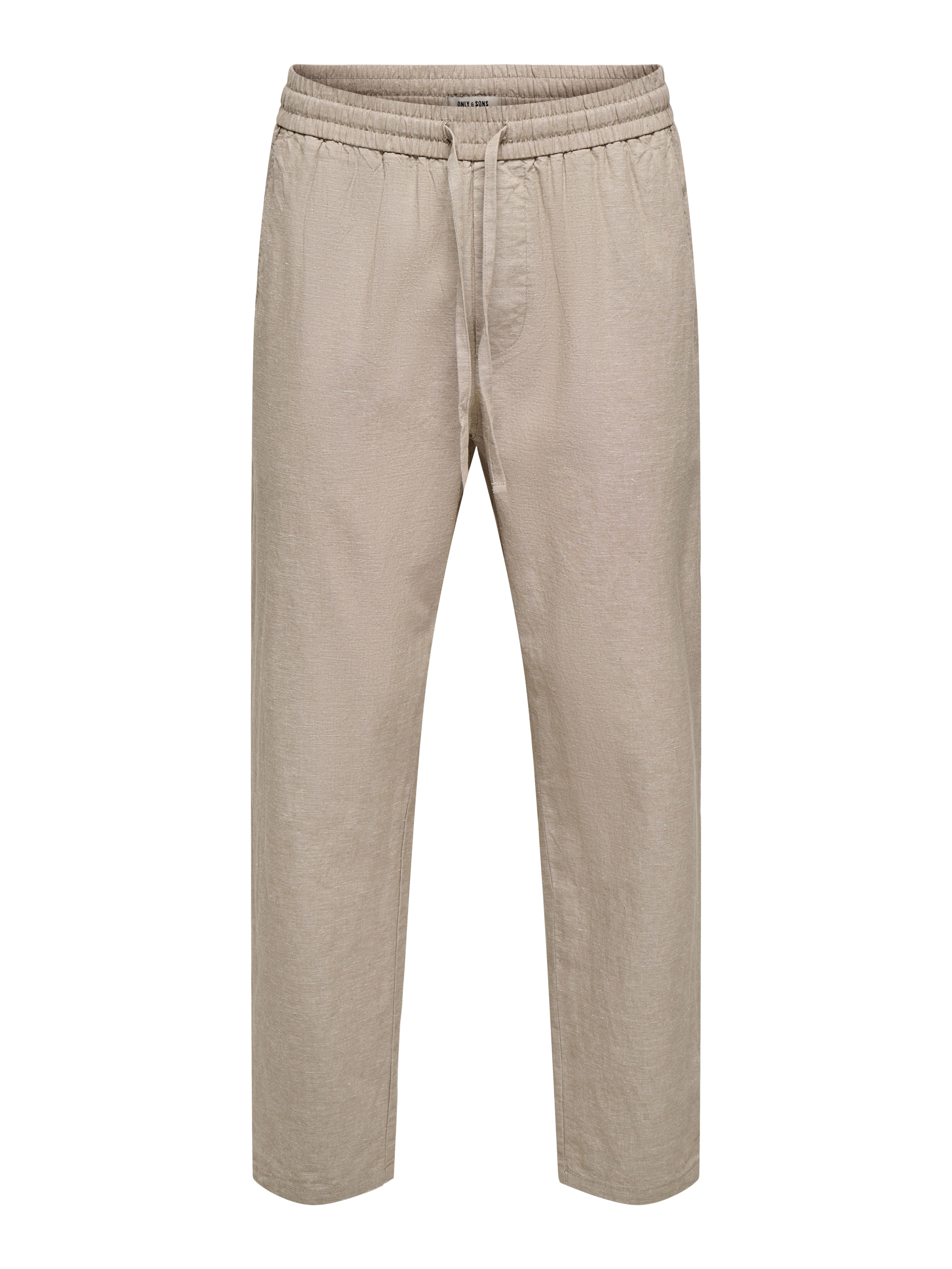 ONLY & SONS Stoffhose ONSLINUS CROP 0007 COT LIN PNT NOOS mit Leinen günstig online kaufen