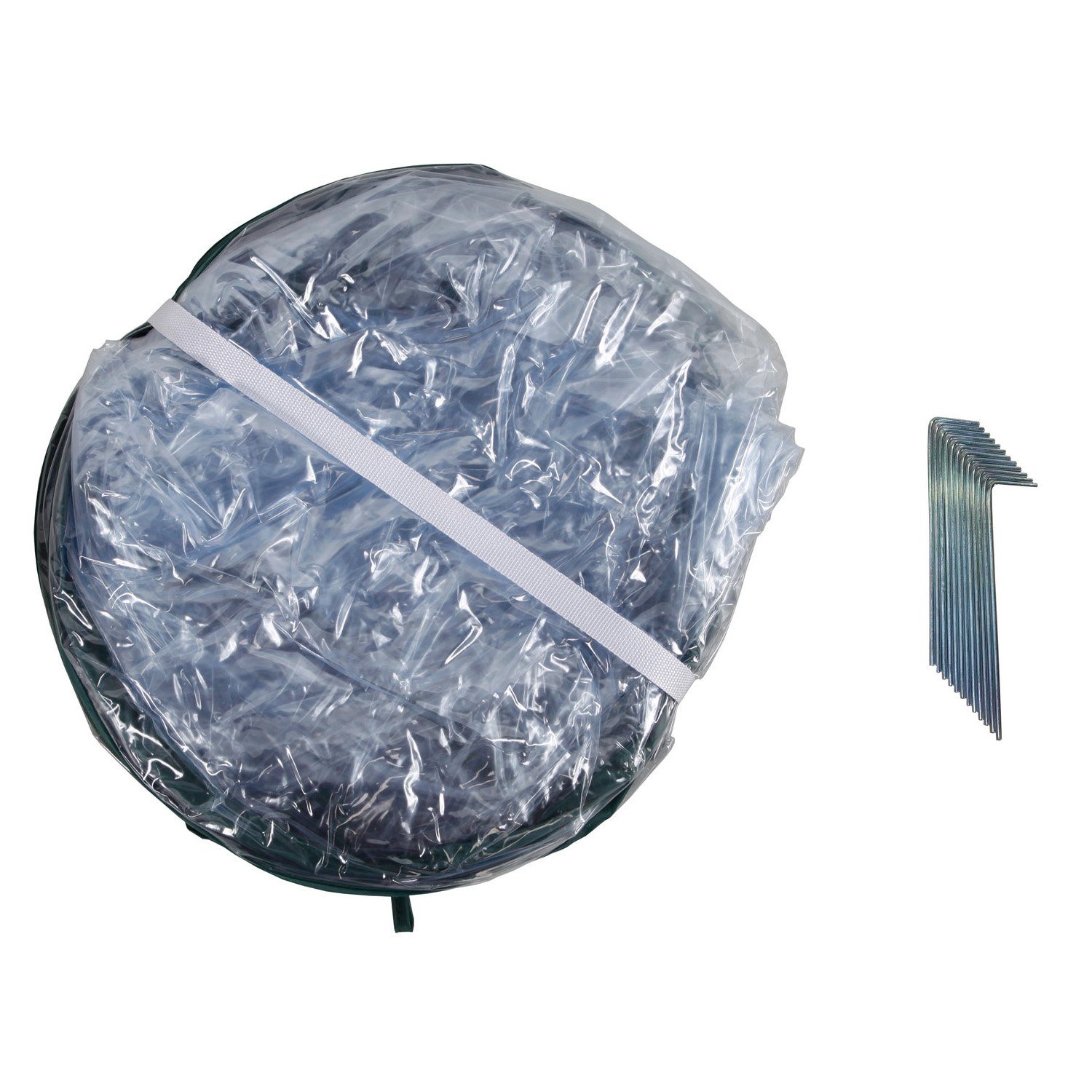 Mojawo Gewächshaus XL Pop Up Frühbeet Gewächshaus Treibhaus PVC 250x110x70cm