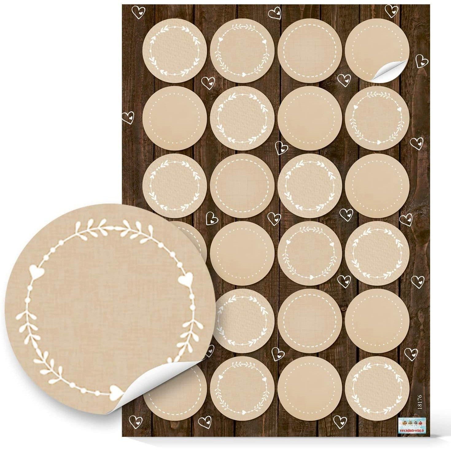 Logbuch-Verlag Dekofigur Aufkleber Set 3 x günstig online kaufen