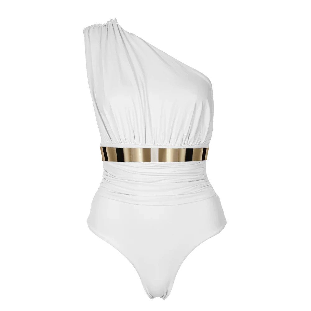 SEA ME SWIM Badeanzug MONACO Studio Edition Swimsuit - white günstig online kaufen