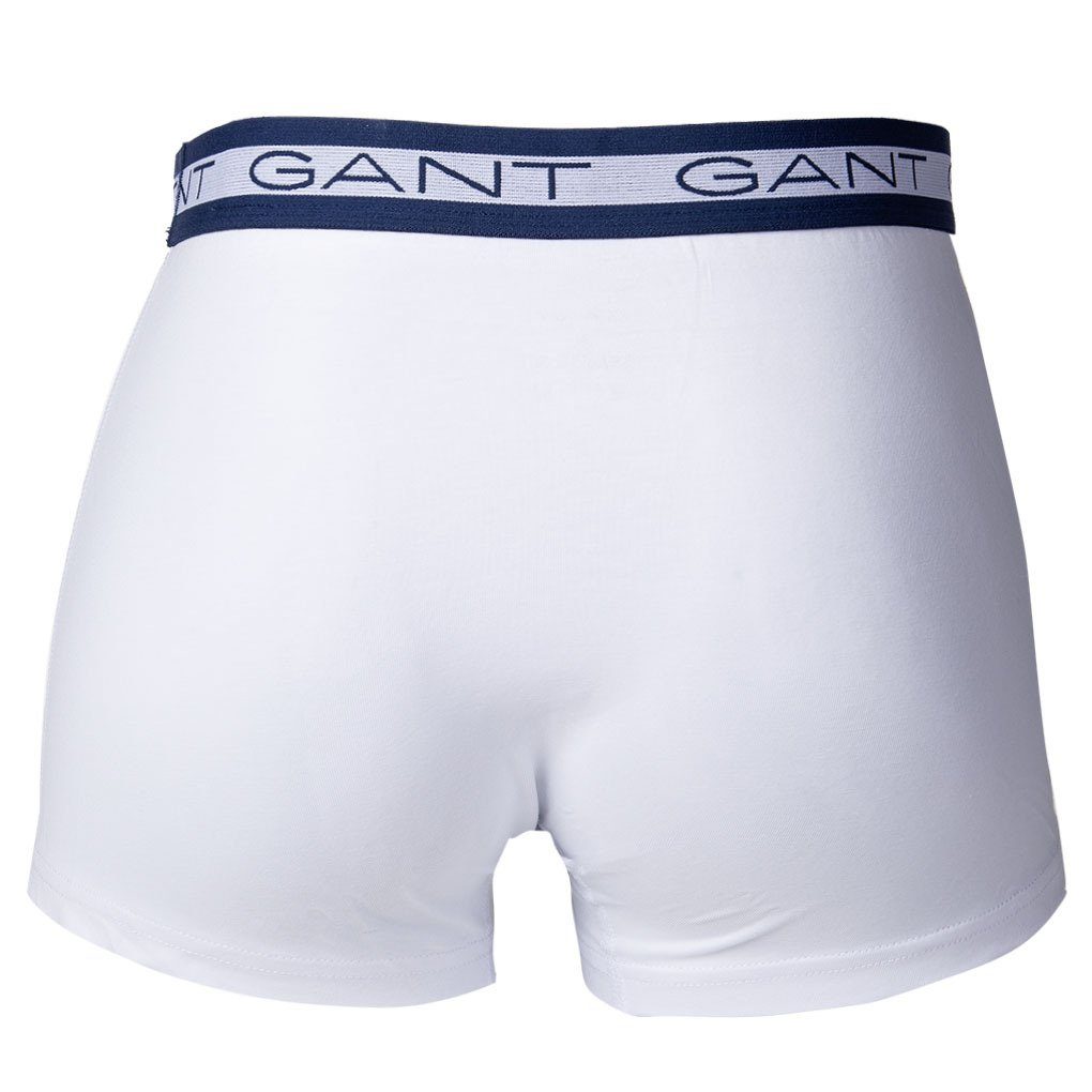 Basic - Gant Herren Blau/Weiß/Rot Trunks Boxer Shorts, 5er Boxer Pack