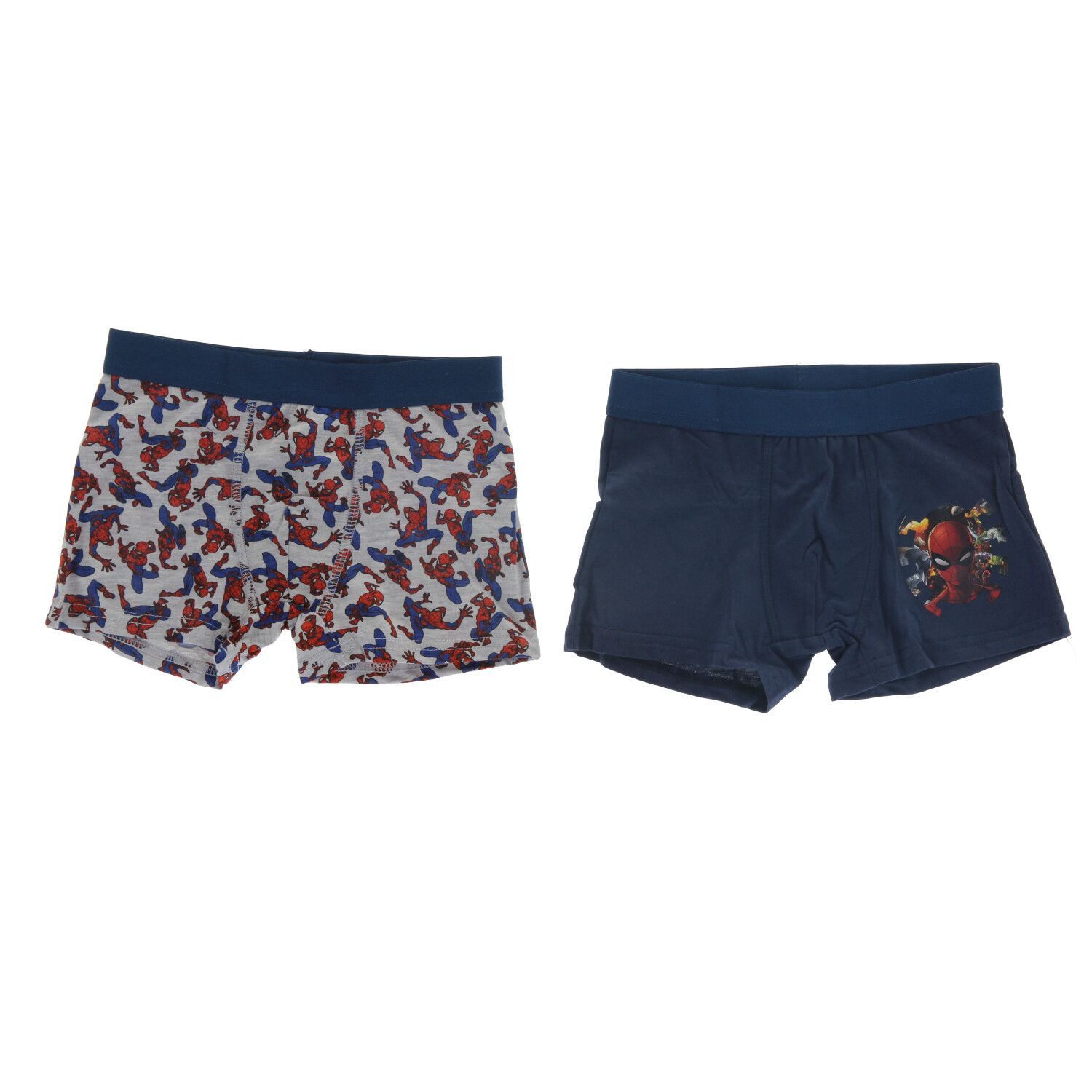Boxershorts Spiderman Boxershorts 2er Pack für Jungen – 100% Baumwolle
