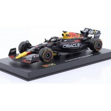 Bburago Modellauto Red Bull Racing F1 RB19 Verstappen #1, Maßstab 1:43, in Sammler-Acrylbox