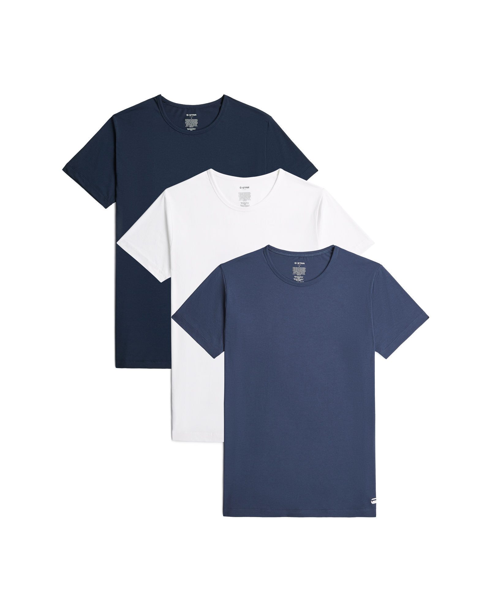 G-STAR Pyjama T-Shirt Crew 3er-Pack