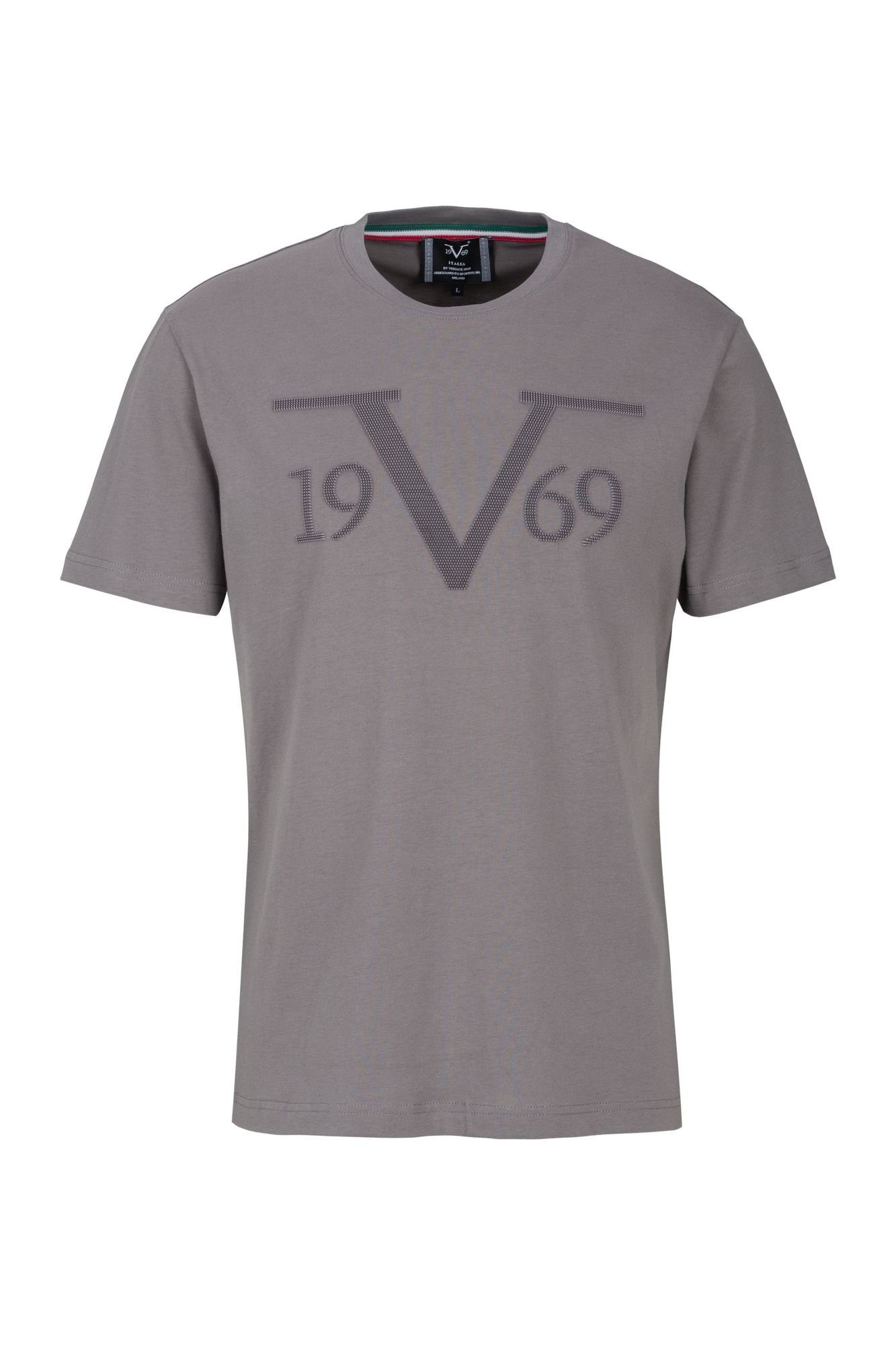 19V69 Italia by Versace Rundhalsshirt Versace by Sportivo Stefano - SRL