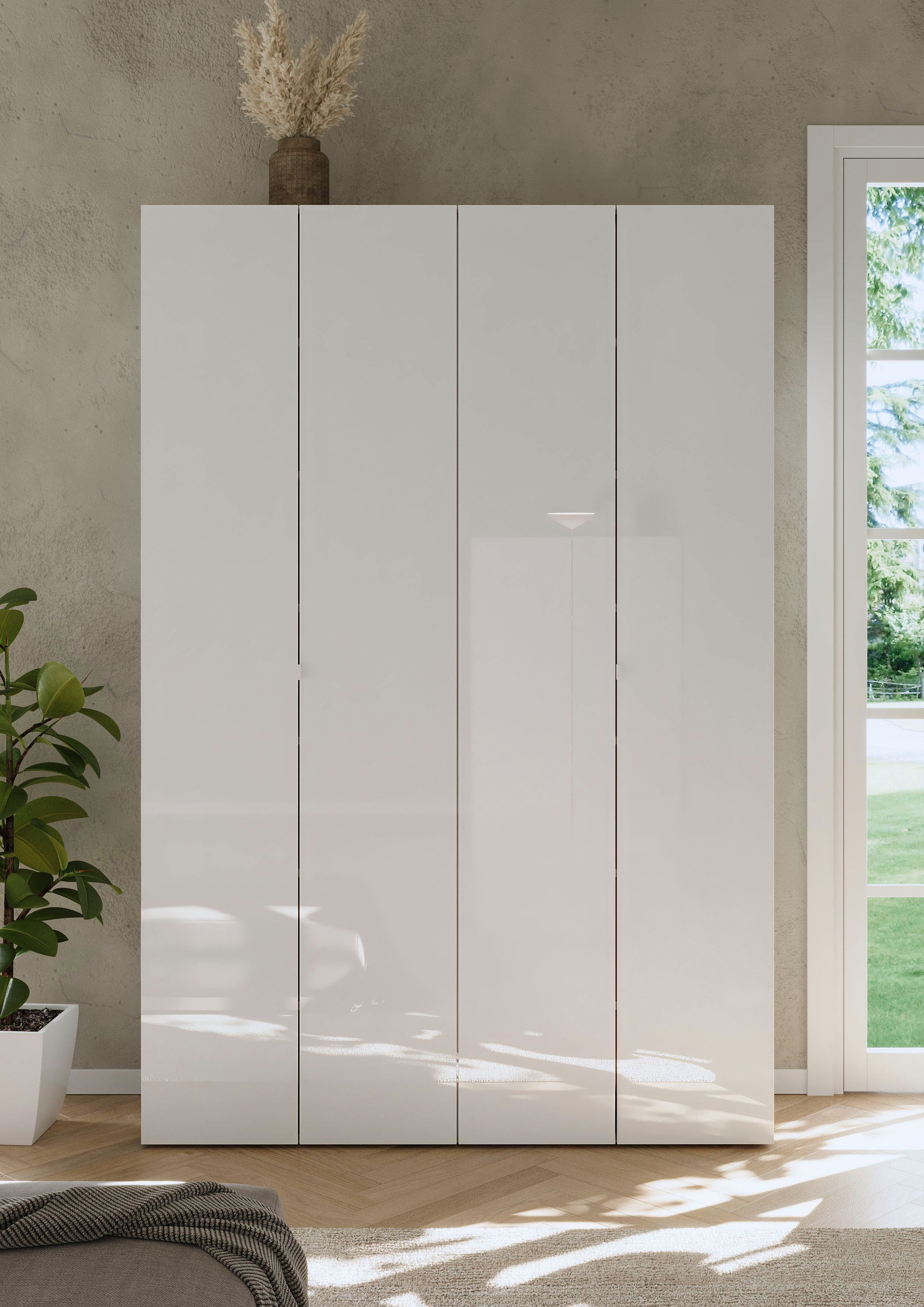 INOSIGN Schuhschrank SMILE Breite 124 cm, Höhe 184 cm, Schuhregal mit 7 Ebe günstig online kaufen