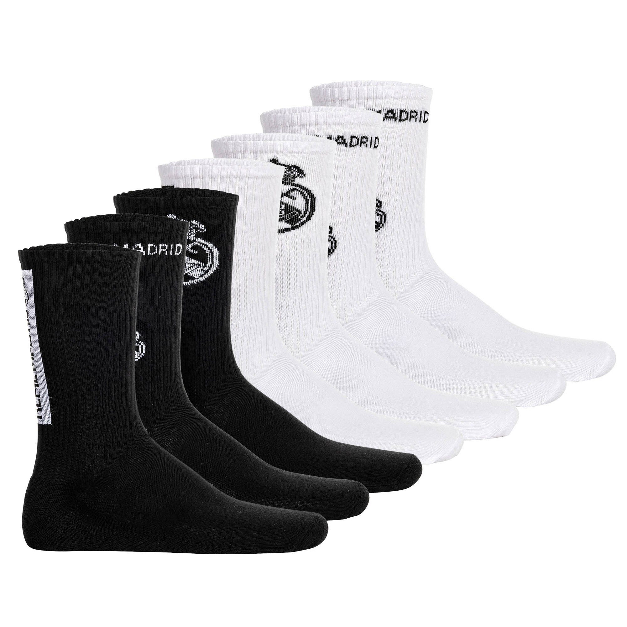 Real Madrid Kurzsocken Unisex Socken 7er Pack Baumwolle (Packung, 7er Pack)