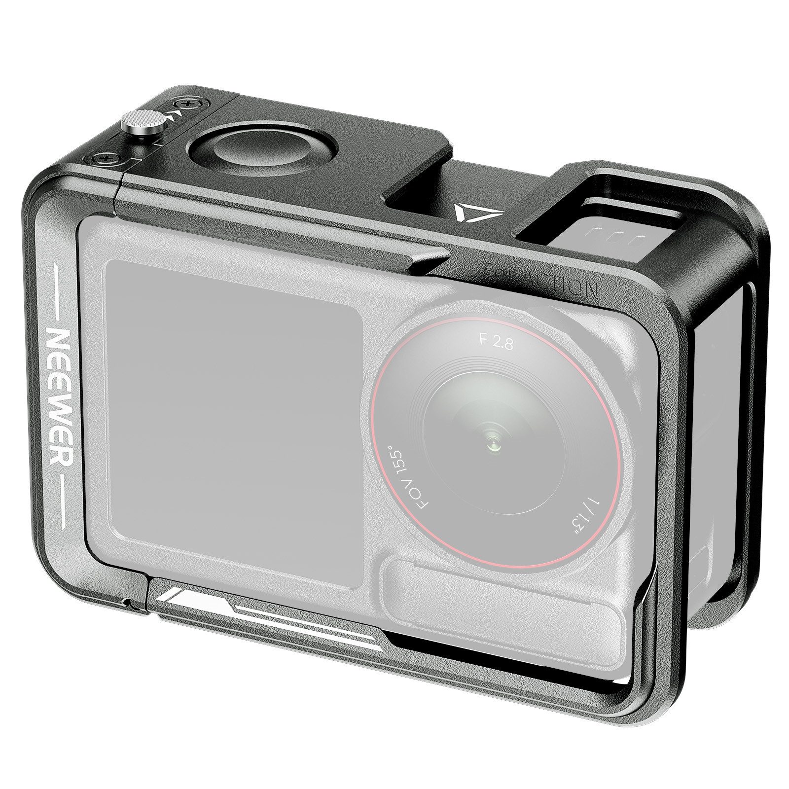 Action Cam-Halterung AC014 Käfig für Action 5 Pro 4 3 schützendes Video Rig aus Metall