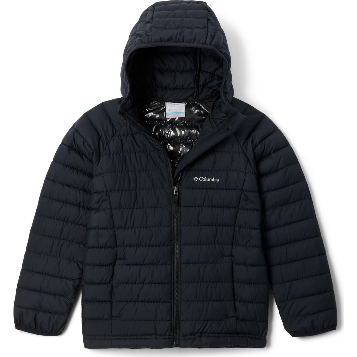Columbia Steppjacke Girl's Powder Lite II Hooded Insulated Jacket Wasserabweisende Jacke mit Omni-Heat™-Technologie für optimalen