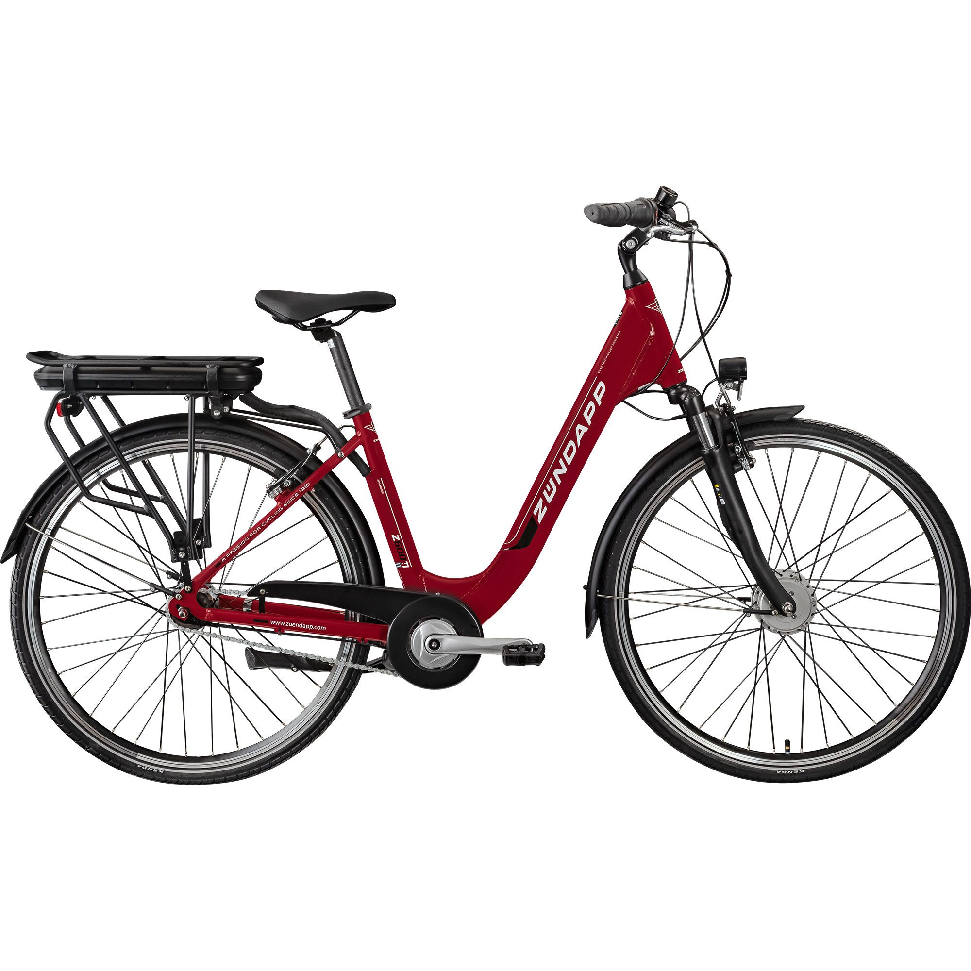 Zündapp E-Bike Cityrad Z600, 7 Gang, Nabenschaltung, Frontmotor, 536,5 Wh, City E Bike Damen 28 Zoll Elektrofahrrad 7 Gang 150-165cm Damenfahrrad