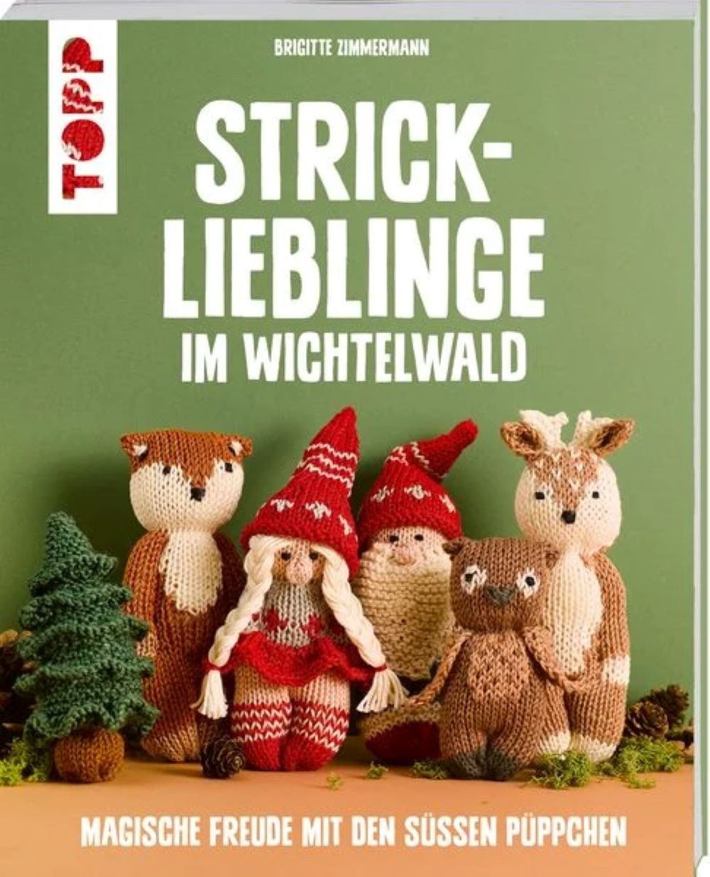 TOPP Kreativ Bücher-Adventskalender Stricklieblinge im Wichtelwald (1-tlg)