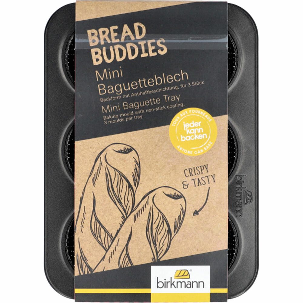Birkmann Brotbackform Bread Buddies Mini 25.5 x 18.5 cm