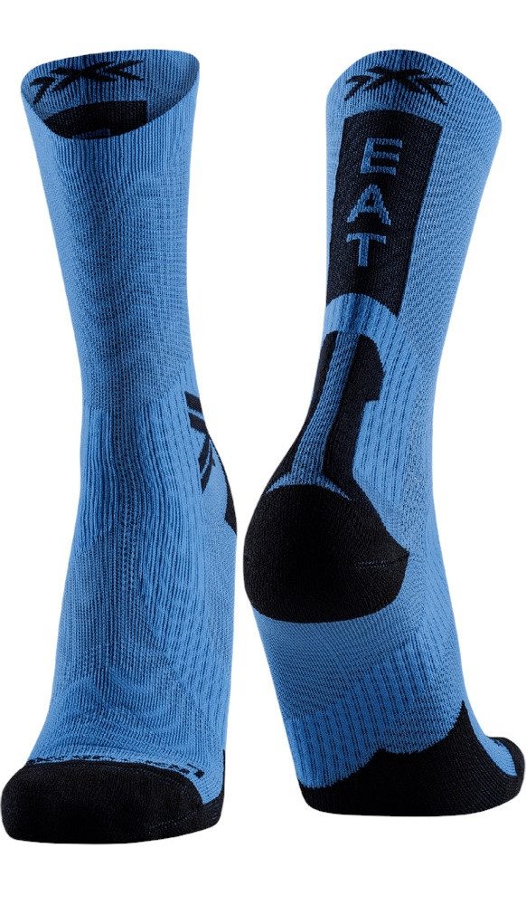 X-Socks Socken Radsocke Bike Perform Crew mineral blau/schwarz Herren - 1 Paar