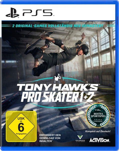 Image of Tony Hawk's Pro Skater 1+2 PlayStation 5