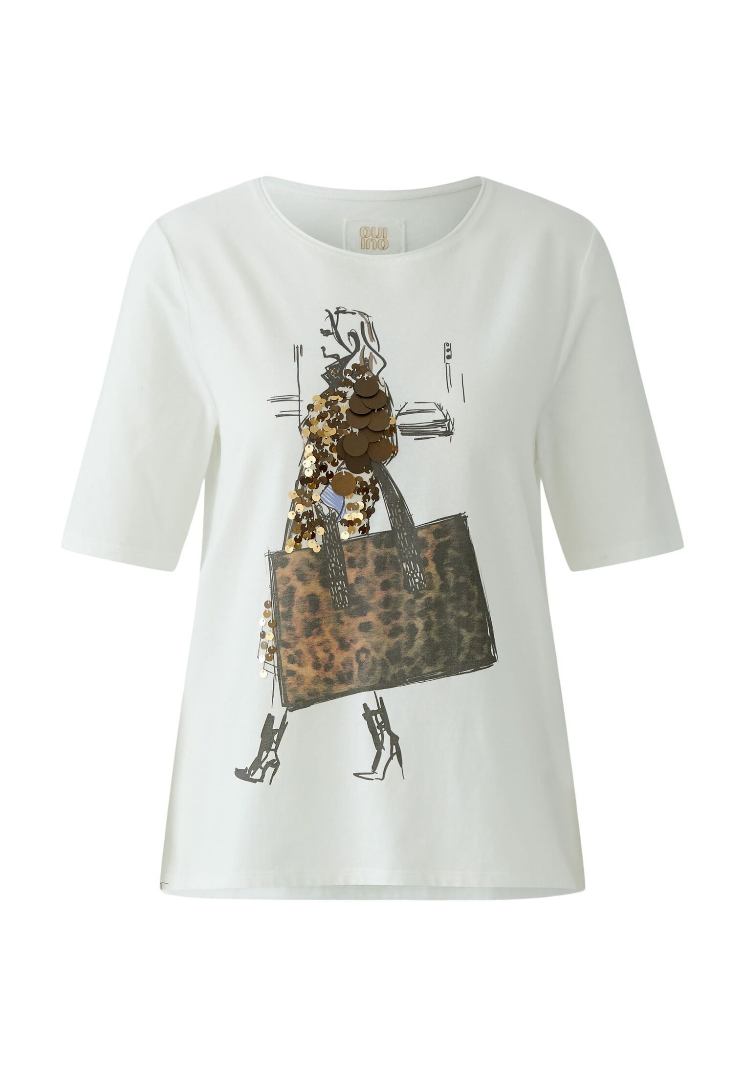 Oui T-Shirt T-Shirt günstig online kaufen