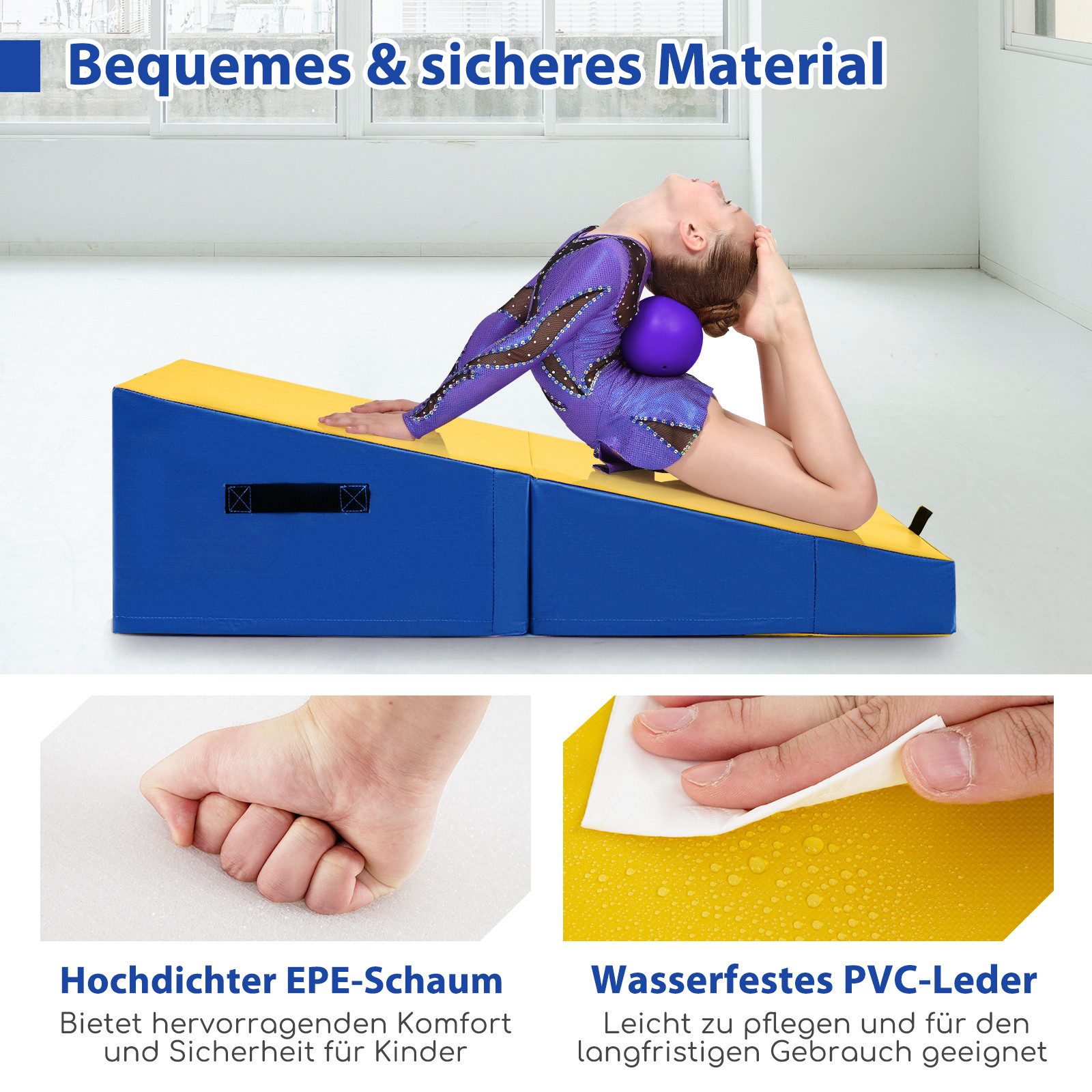 COSTWAY Gymnastikmatte