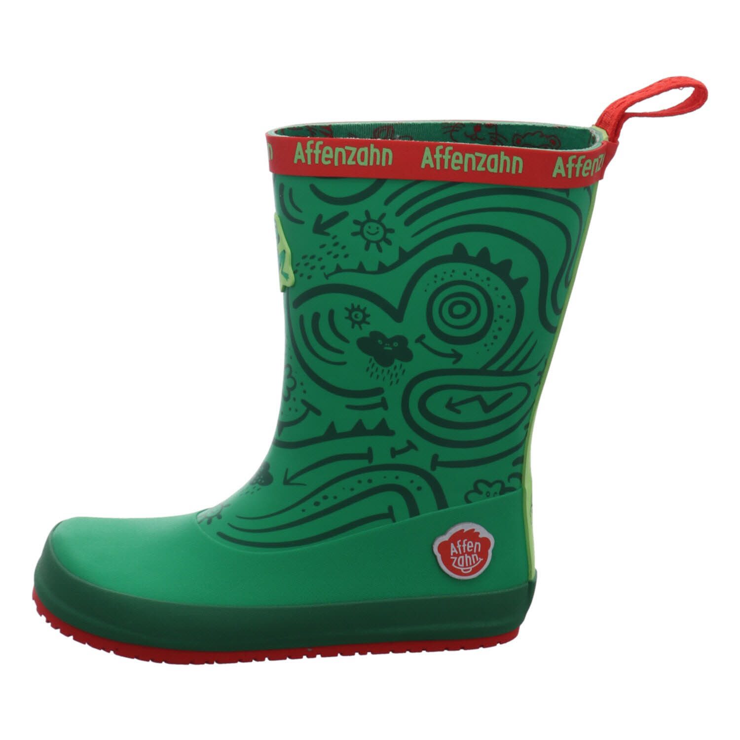 Affenzahn Gummistiefel Vegan Plashy Frosch Gummistiefel