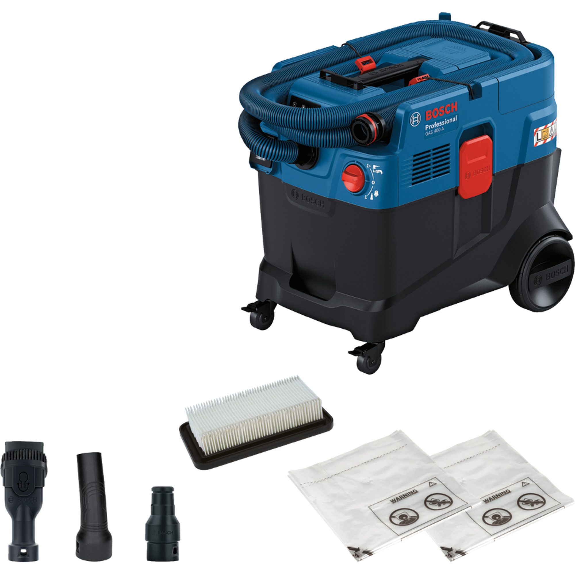Bosch Professional Пылесосы Bosch Professional GAS 400 A Professional, 1200 W, Mit Filterbeutel