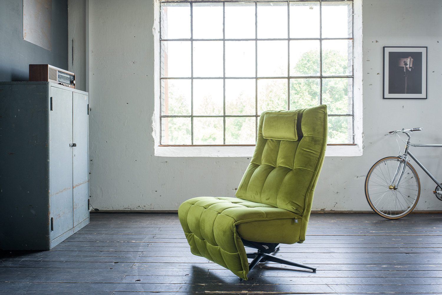 KAWOLA Relaxsessel MIKO, Drehsessel motorisch verstellbar, verschiedene Bez günstig online kaufen