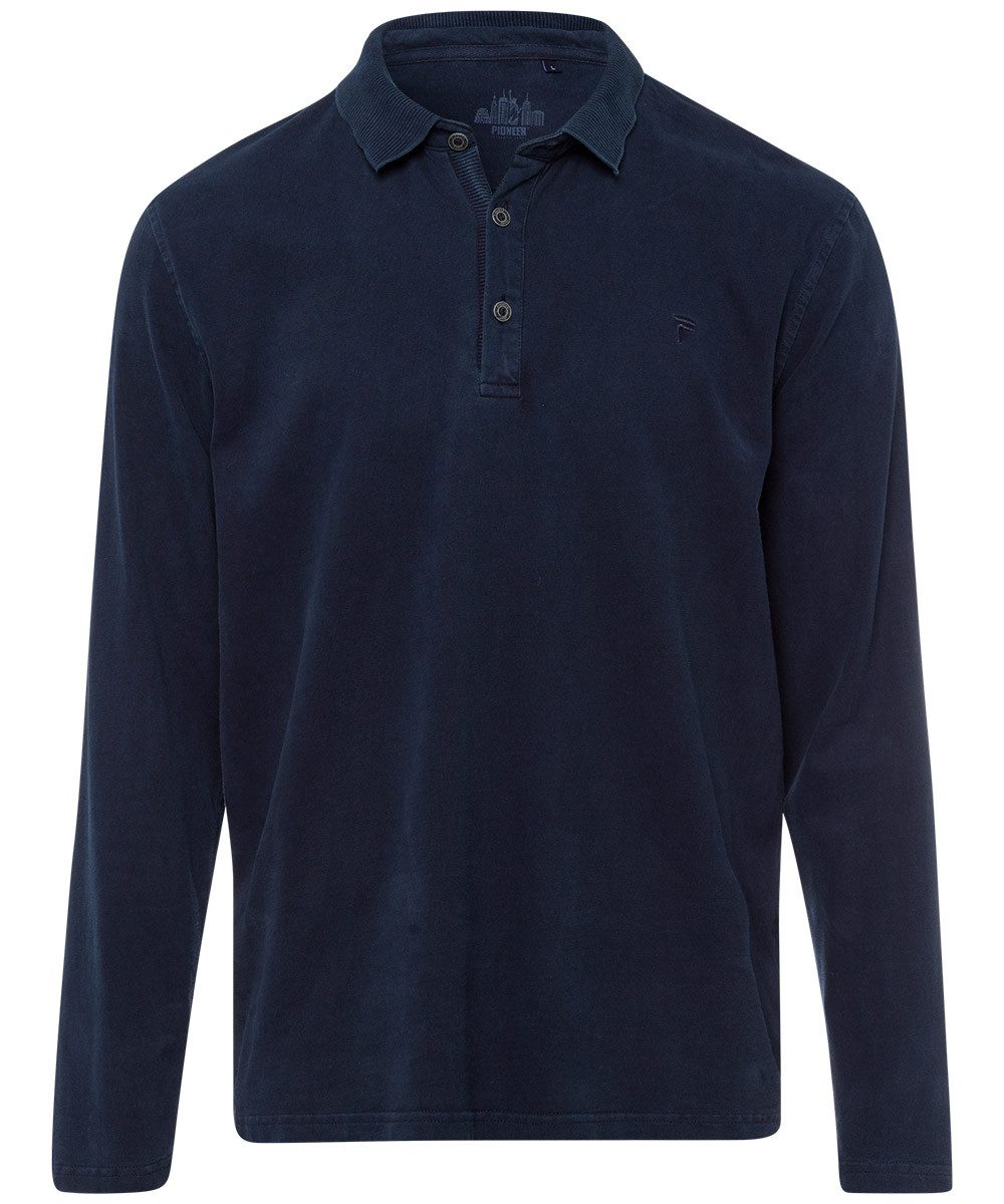 Pioneer Authentic Jeans Langarmshirt POLO LONGSLEEVE