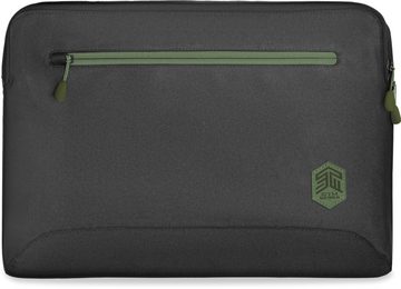 STM Goods Laptoptasche ECO Sleeve, Aus 100% recyceltem Polyester, Große Innentasche mit Zusatzfach außen