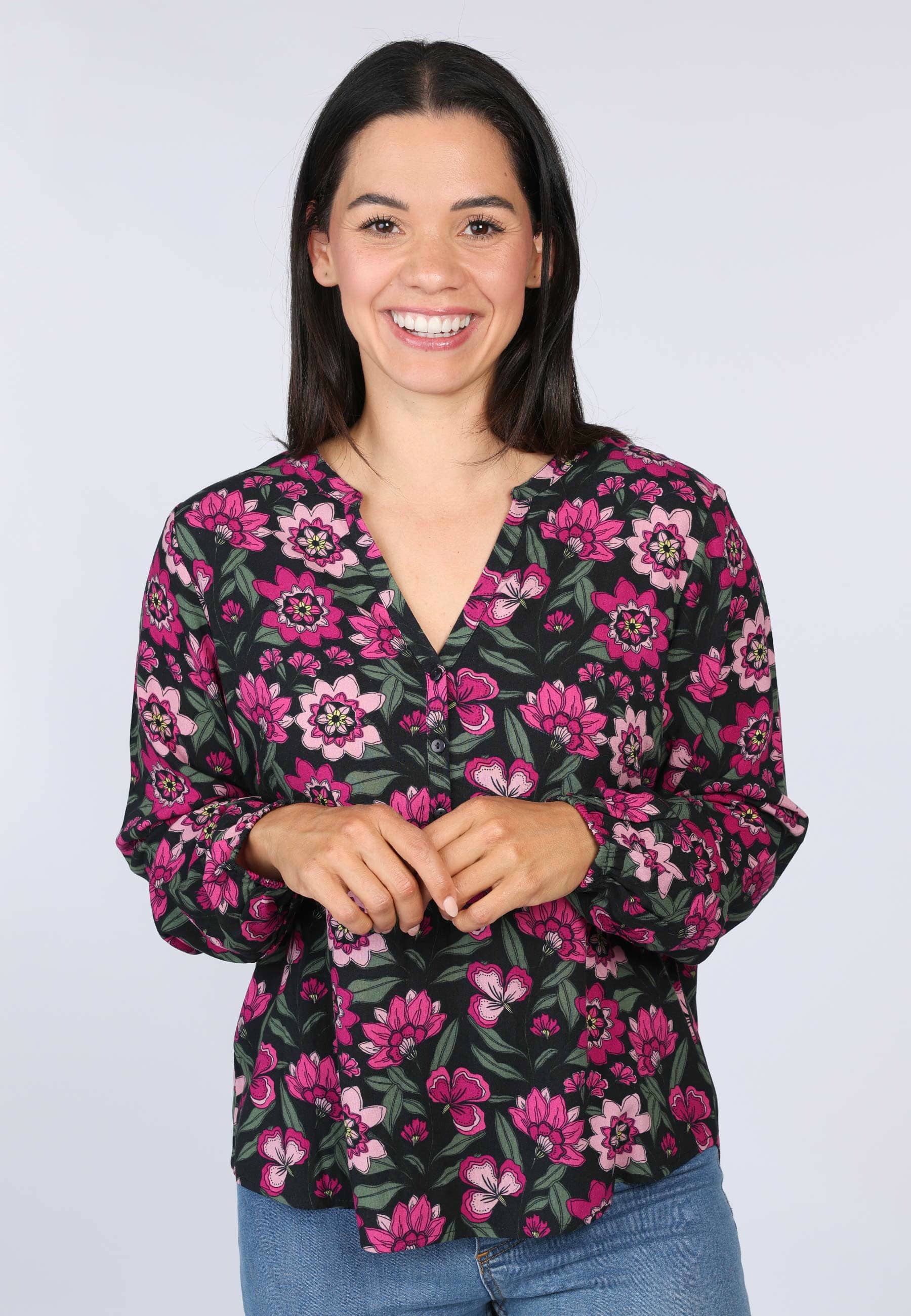 Deerberg Klassische Bluse Enola