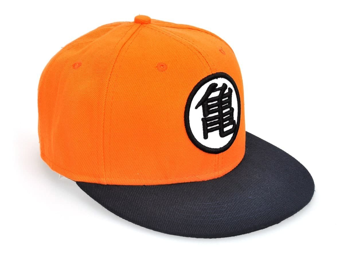 GalaxyCat Schirmmütze Dragon Ball Baseball Cap mit Schriftzeichen, Motiv: Herr der Schildkr (Ein Stück) Goku Basecap mit Kame Schriftzeichen