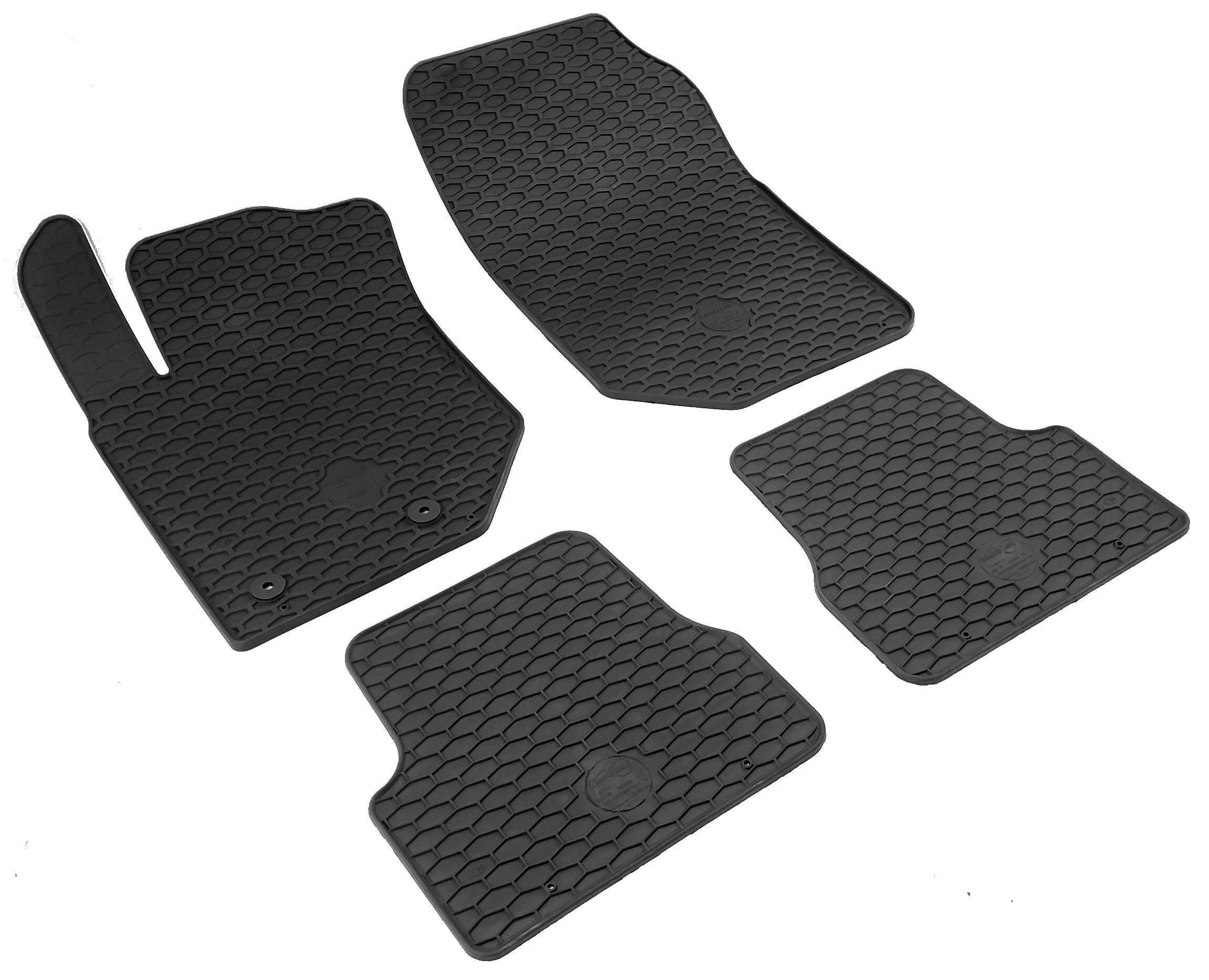 WALSER Auto-Fußmatten Automatte Passform DirtGuard (4 St), für JEEP AVENGER (J2) JEEP AVENGER (J2), YB 12/2022-, AVENGER 12/2022-