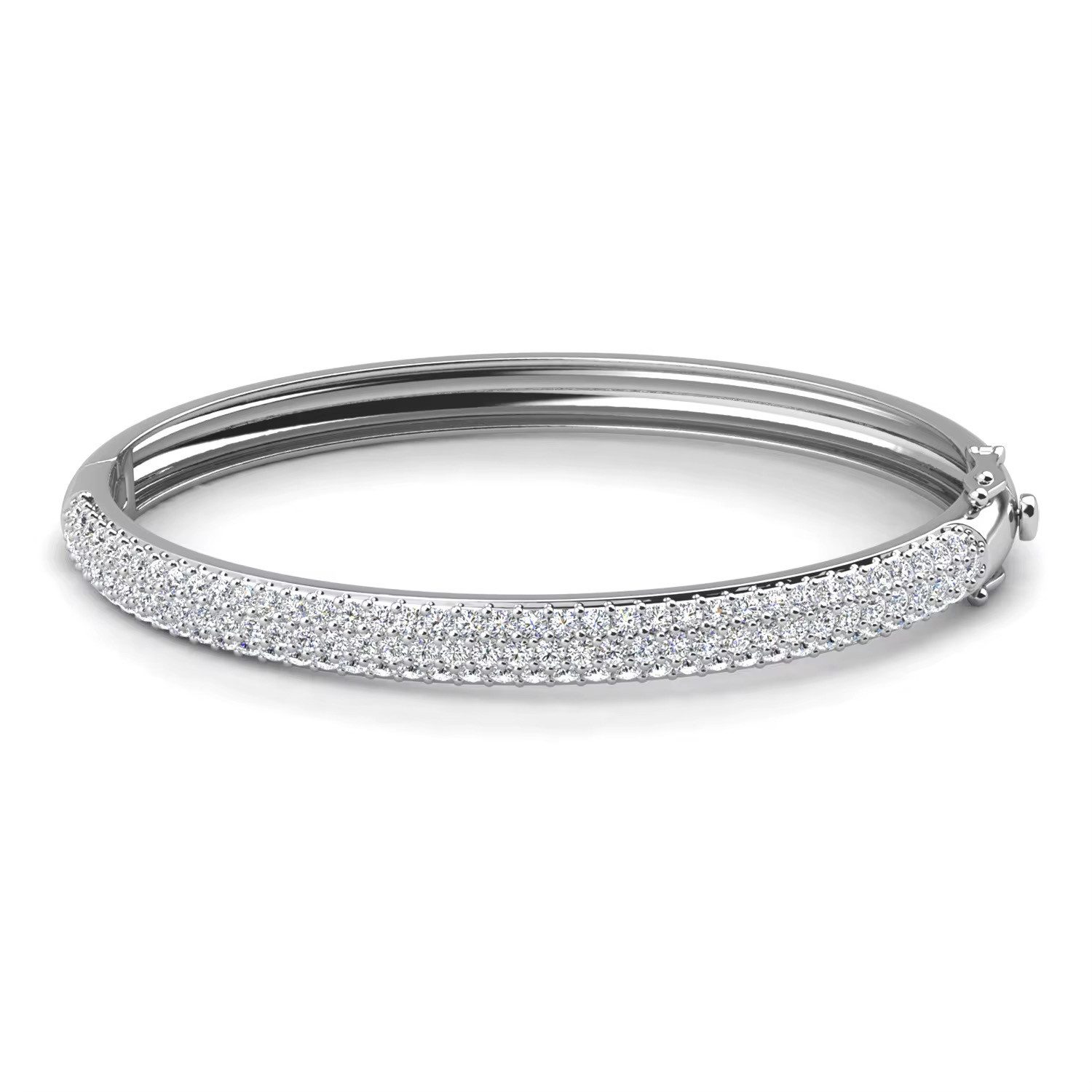 ROUGEMONT Armreif Funkelnder Zirkonia Damen Amreif Hypoallergen 18K Vergold günstig online kaufen