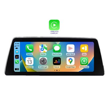 TAFFIO Für BMW F10 F11 CIC 12.3" Touchscreen Android GPS Carplay AndroidAuto Einbau-Navigationsgerät
