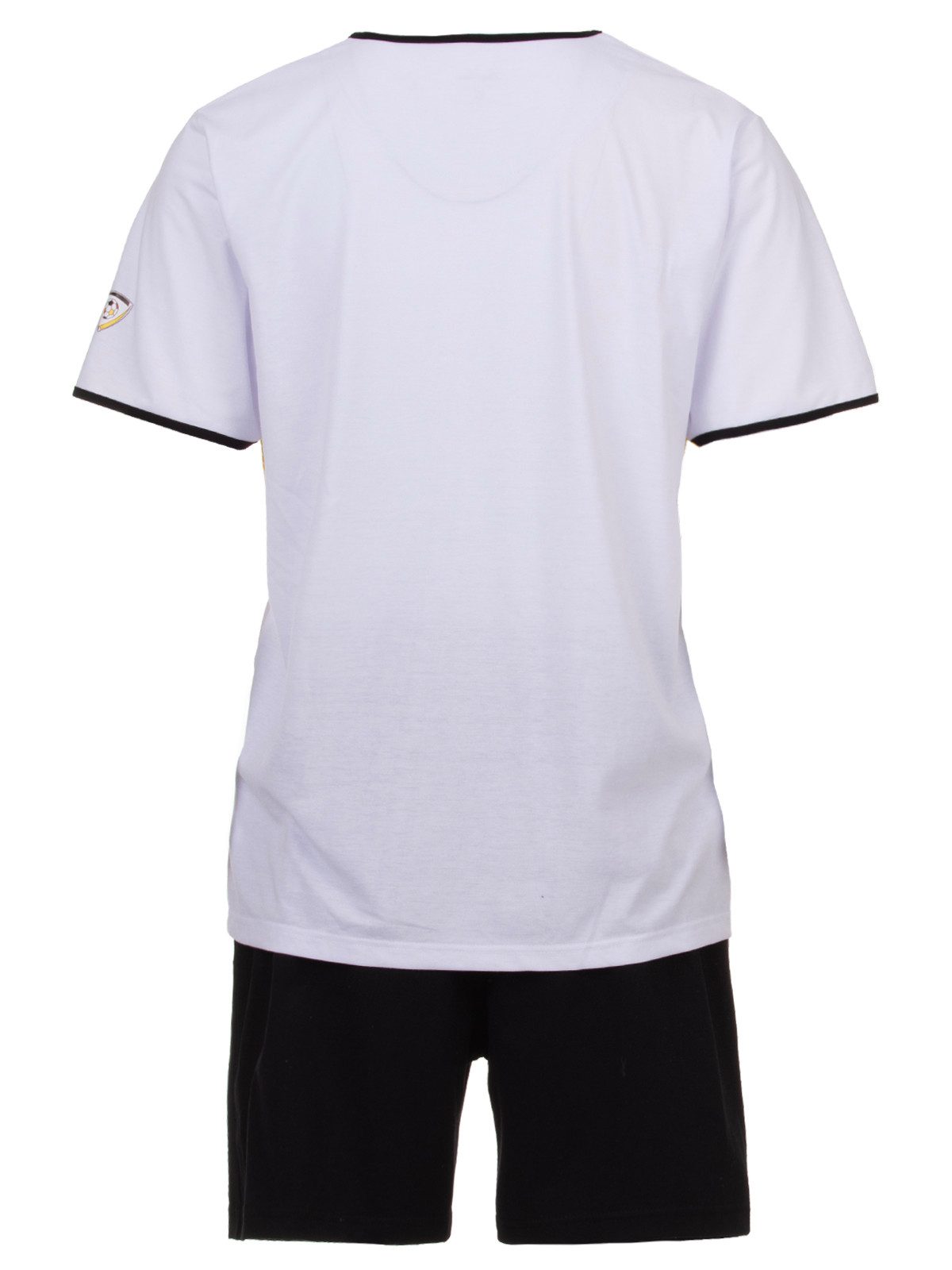 Henry Terre Schlafanzug Freizeit-Set T-Shirt/ Short Deutschland Flagge – Bild 3 von 5