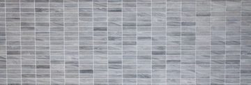 Mosani Mosaikfliesen Rechteckiges Keramikmosaik Mosaikfliesen grau matt / 10 Matten