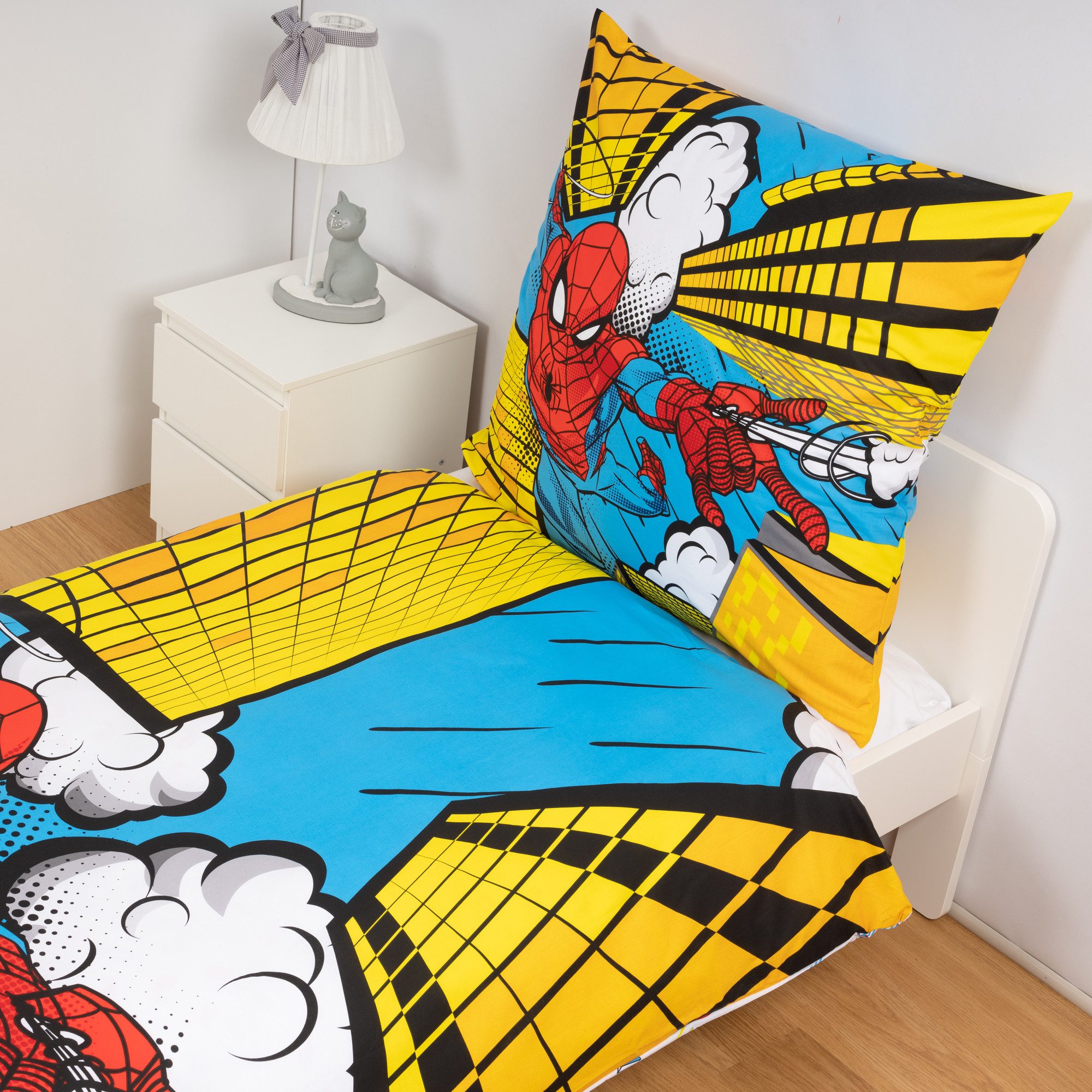 Disney Wendebettwäsche Disney Home Spiderman Wendebettwäsche günstig online kaufen