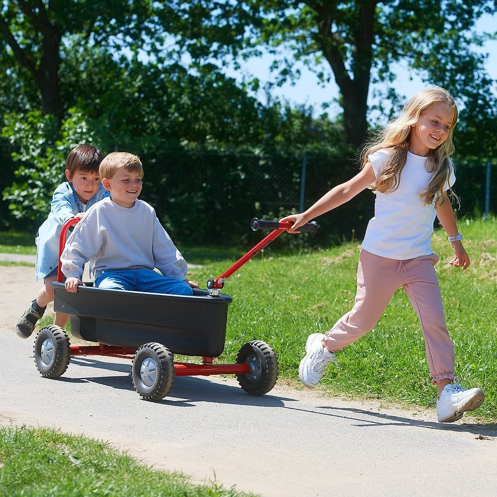 Winther Tretfahrzeug Viking Spielfahrzeug Surfer Boat, Kinderfahrzeug zum Ziehen