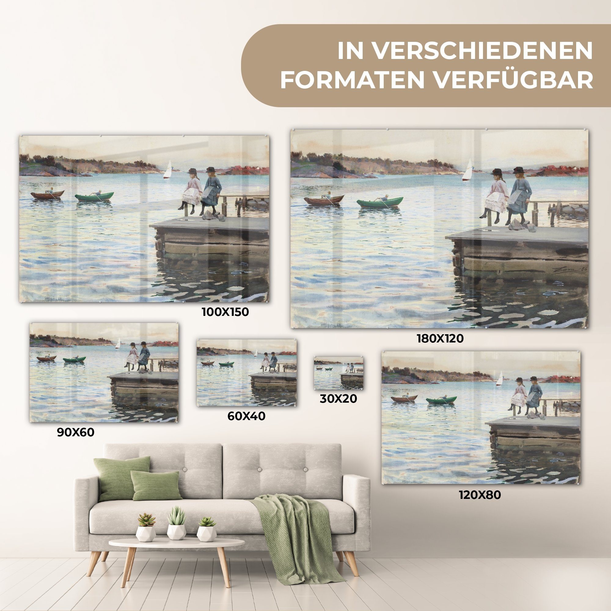 Anders Kapprodd Acrylglasbilder MuchoWow - Acrylglasbild St), Zorn, Wohnzimmer Schlafzimmer & (1