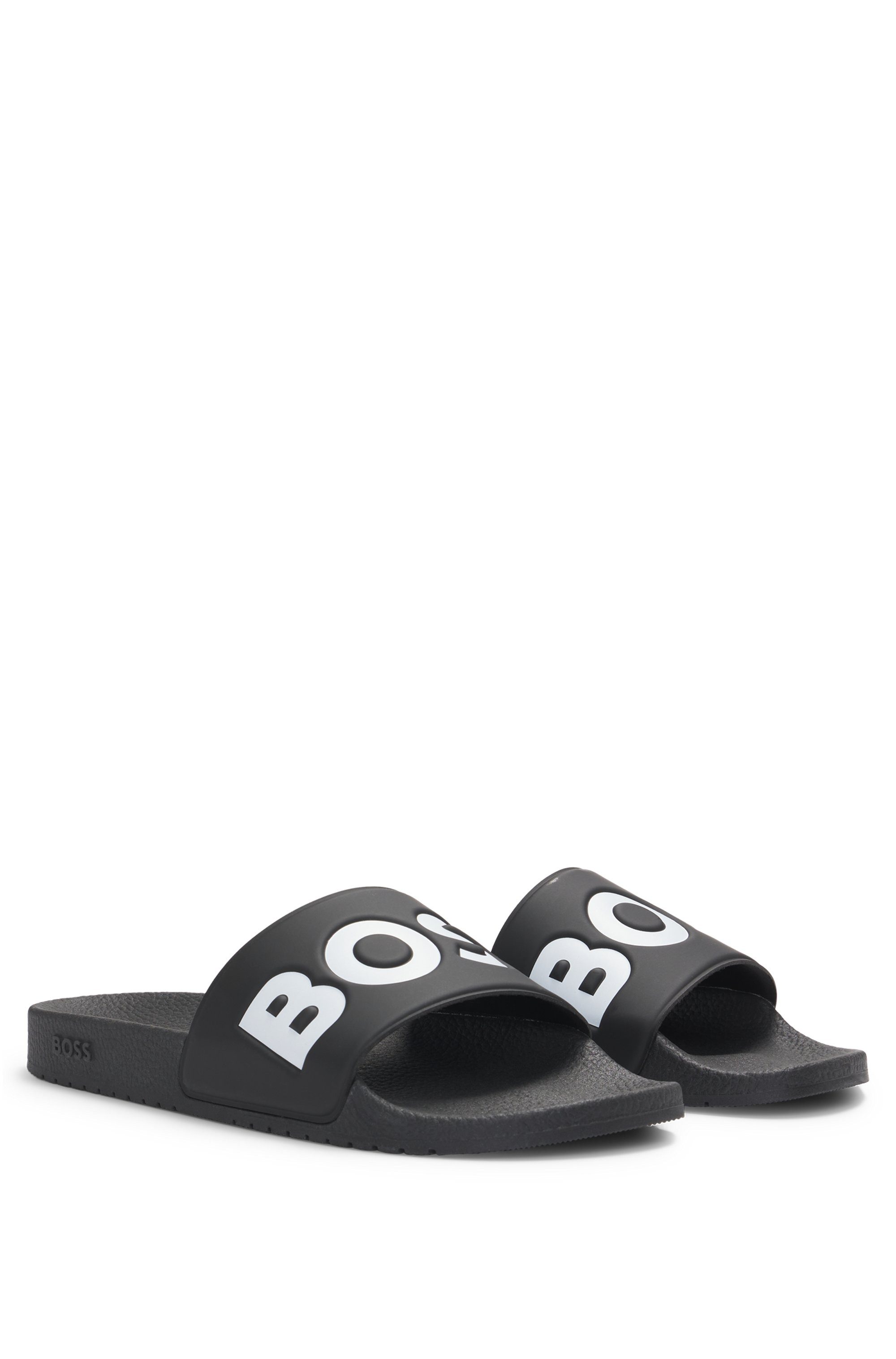 BOSS Aryeh Slid Badepantolette, Poolslides, Schlappen, günstig online kaufen