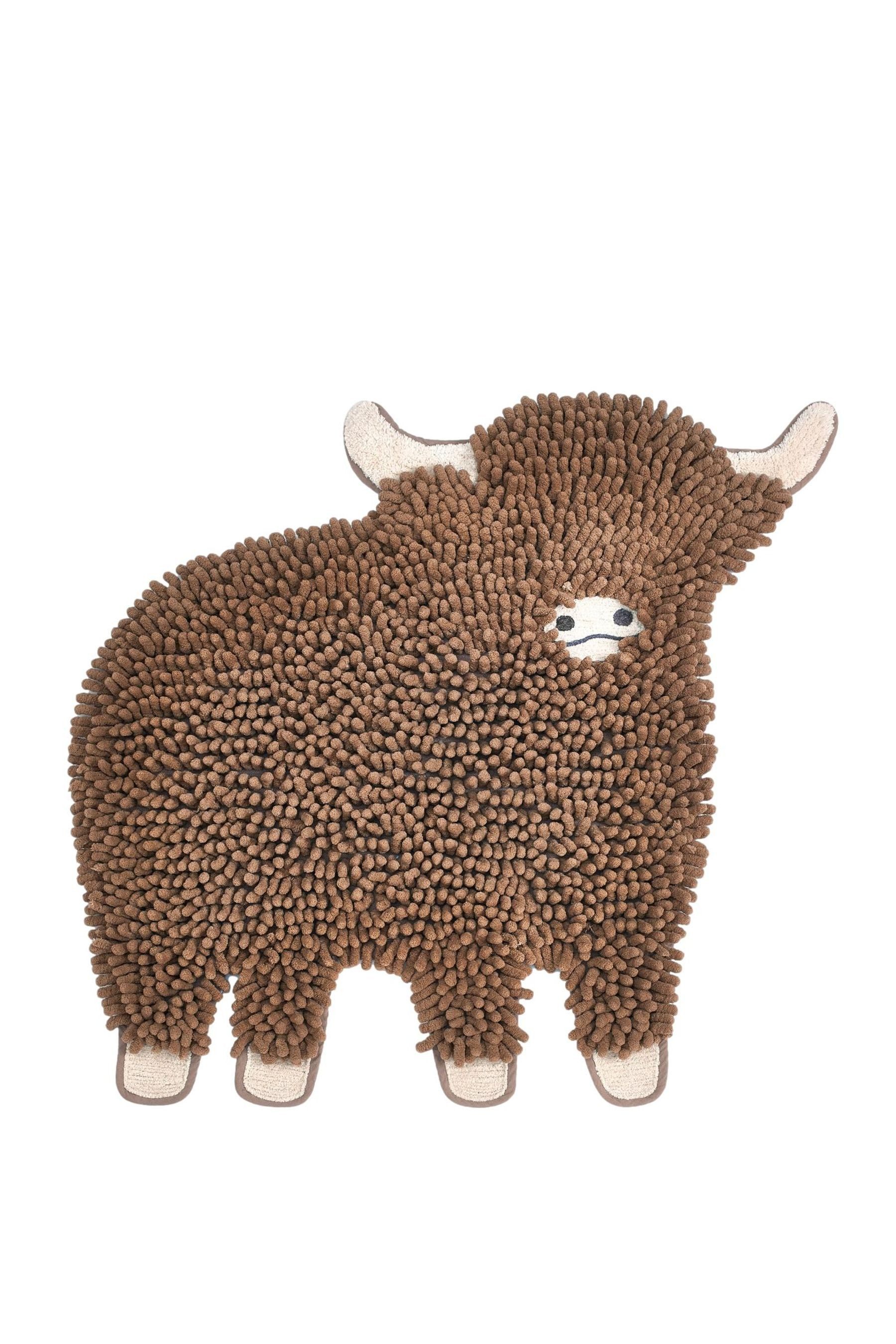 Next Badematte Plüschige Badematte in Bobble-Form, Hamish, Höhe 80 mm