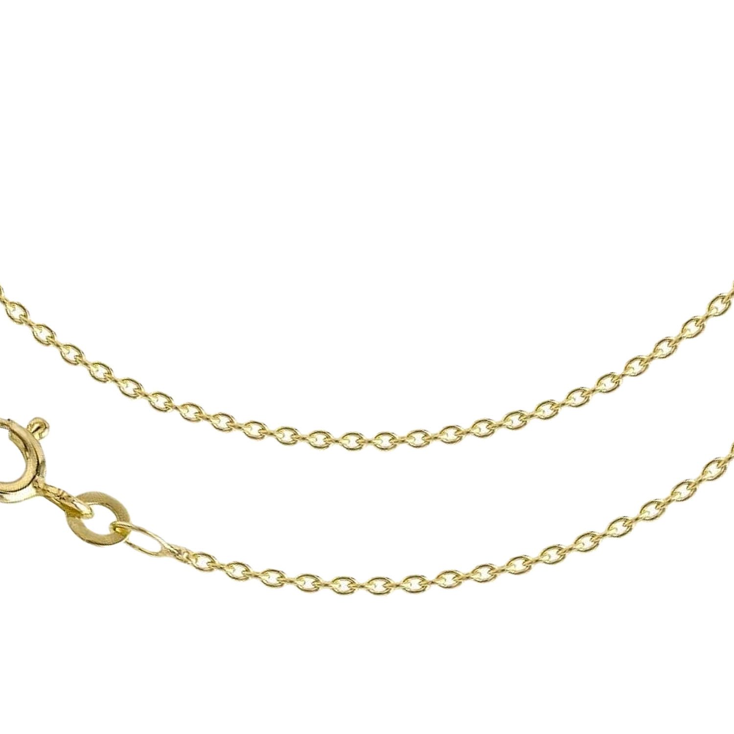 Goldkette JB Collier Ankerkette 1,5 mm 333 585 Gelb, Weiß & Rotgold