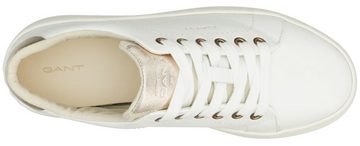 Gant LAWILL Sneaker mit rosegoldenen Details, Freizeitschuh, Halbschuh, Schnürschuh