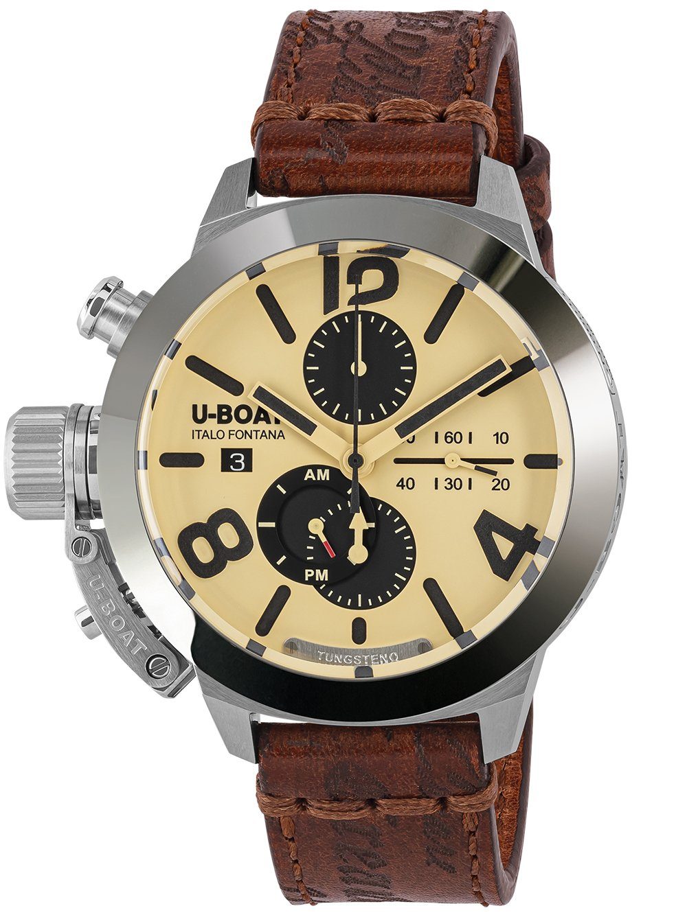 U-Boat Schweizer Uhr U-Boat 9568 Classico 45 mm Tungsteno CAS 2 Herrenu